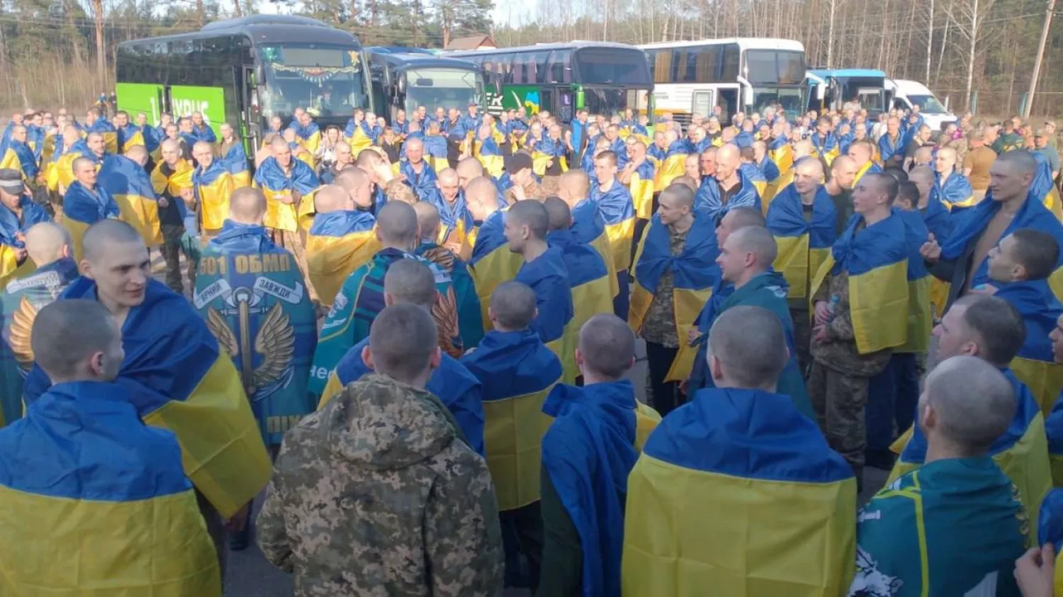 Україна повернула з російського полону 277 військових, фото: Володимир Зеленський