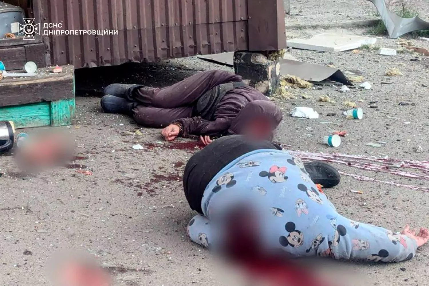 РФ ударили по Кривому Рогу, фото: ДСНС Дніпропетровщини