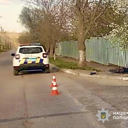 У Первомайську 21 квітня сталась ДТП. Фото: Нацполіція