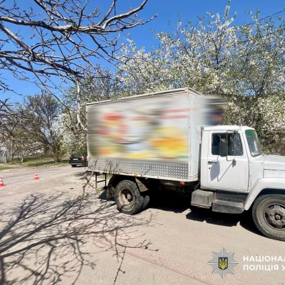 У Первомайську 21 квітня сталась ДТП. Фото: Нацполіція