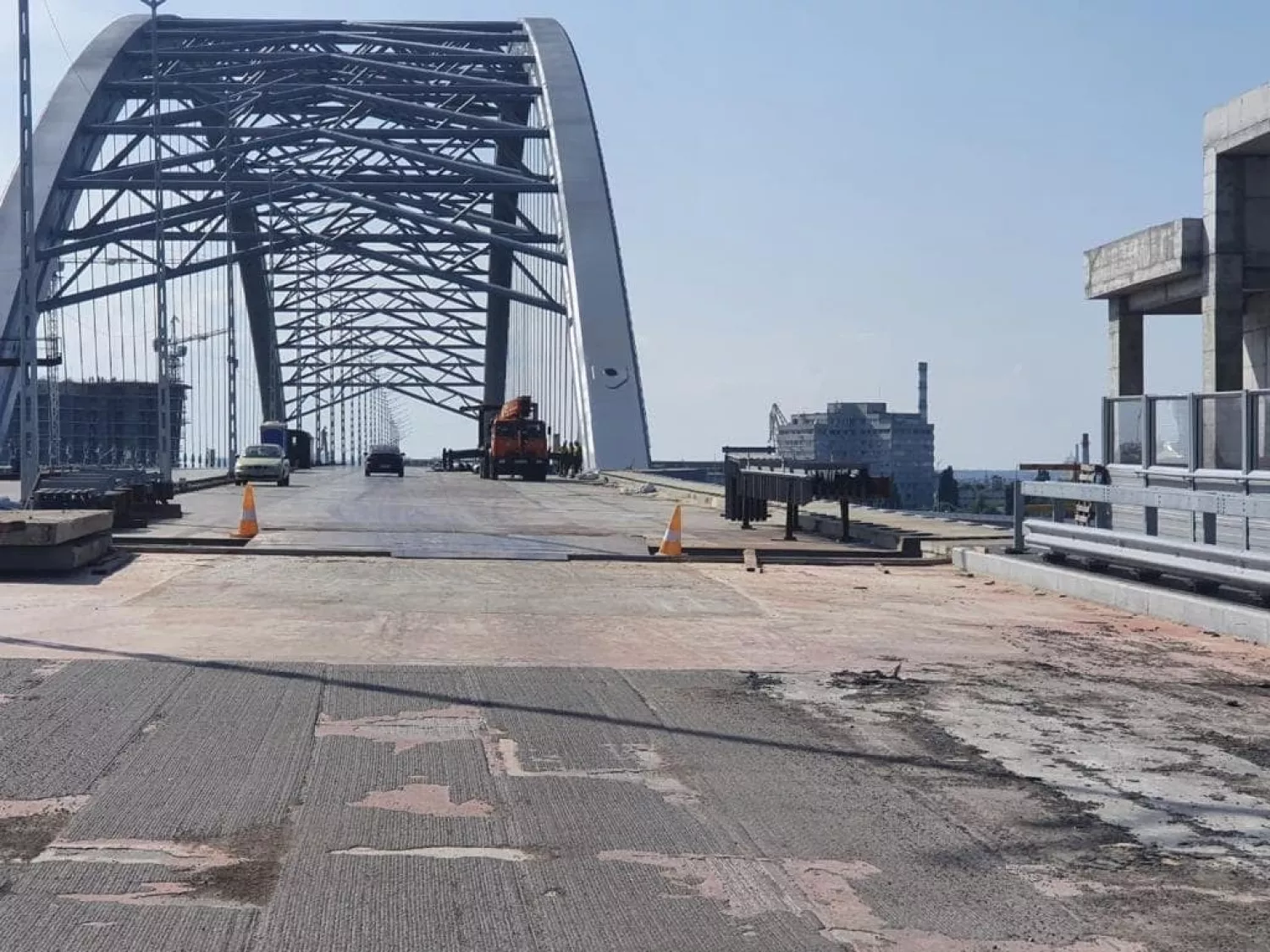 Будівництво мосту. Фото: Київська міська прокуратура
