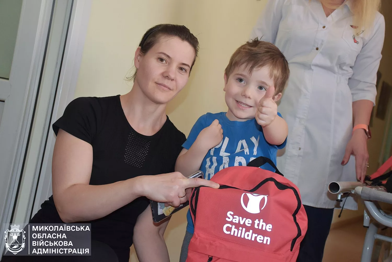 У Миколаєві відбулась зустріч з маленькими пацієнтами в межах програми ментального здоров’я «Ти як?». Фото: Миколаївська ОДА