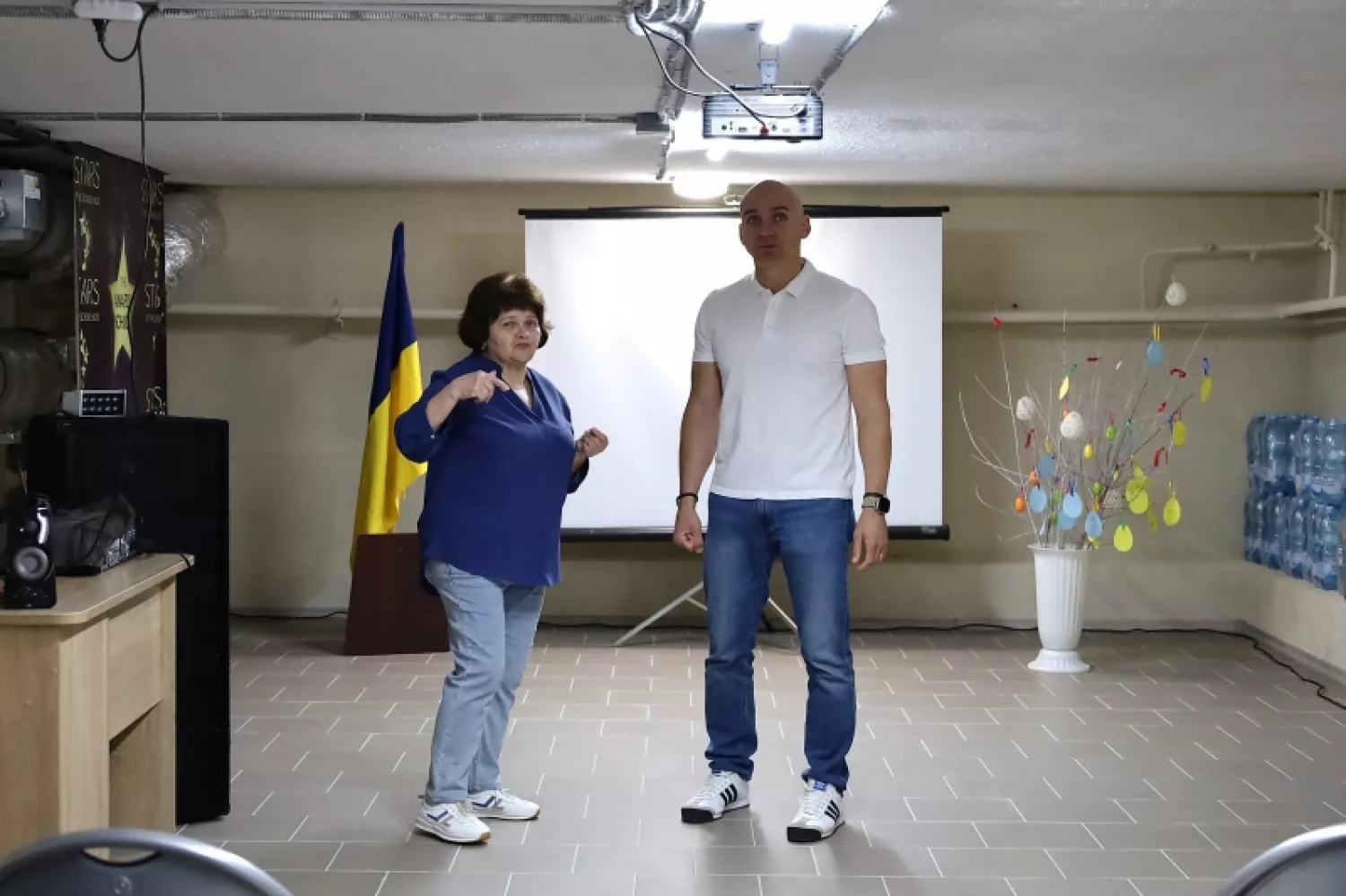 В Інгульському районі Миколаєві відремонтували шкільне укриття. Фото: Миколаївська міська рада