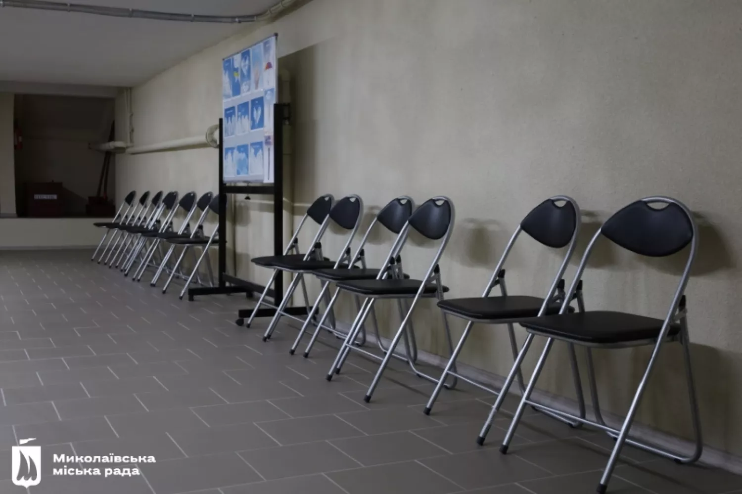 В Інгульському районі Миколаєві відремонтували шкільне укриття. Фото: Миколаївська міська рада
