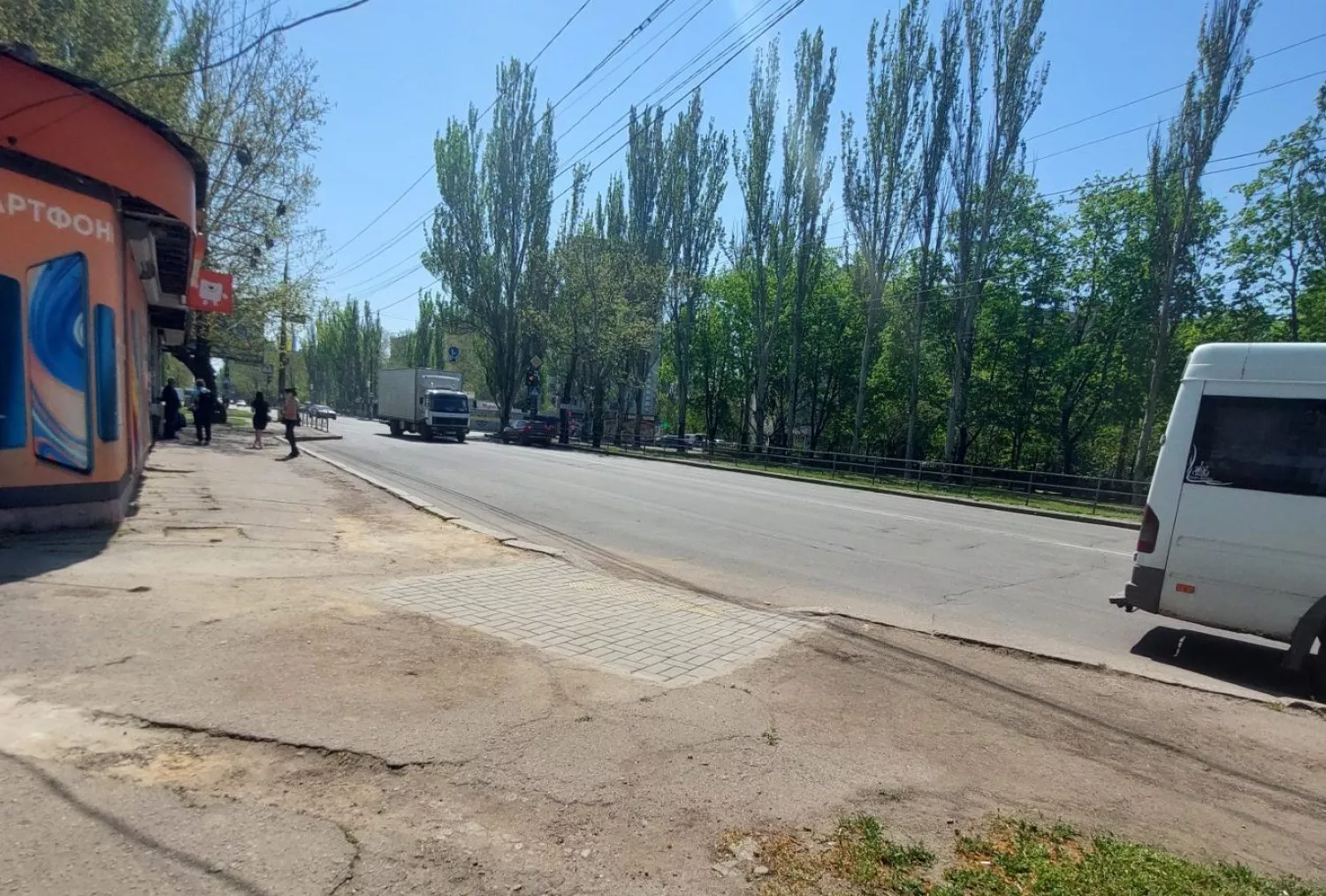 Облаштовані зупинки громадського транспорту. Фото: Facebook/Ольга Виноградова