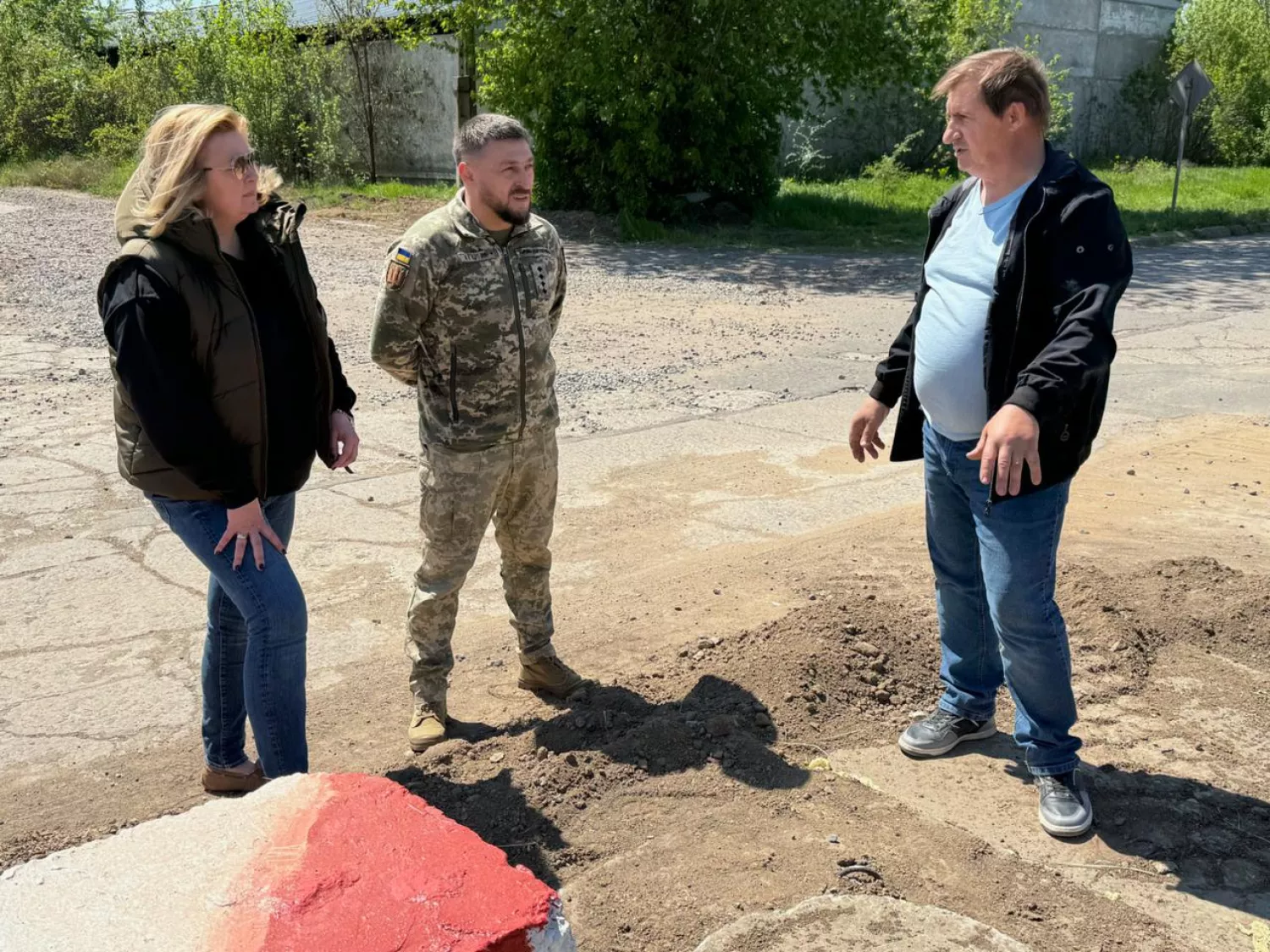 У Снігурівці модернізують системи водопостачання. Фото: Telegram-канал Івана Кухти