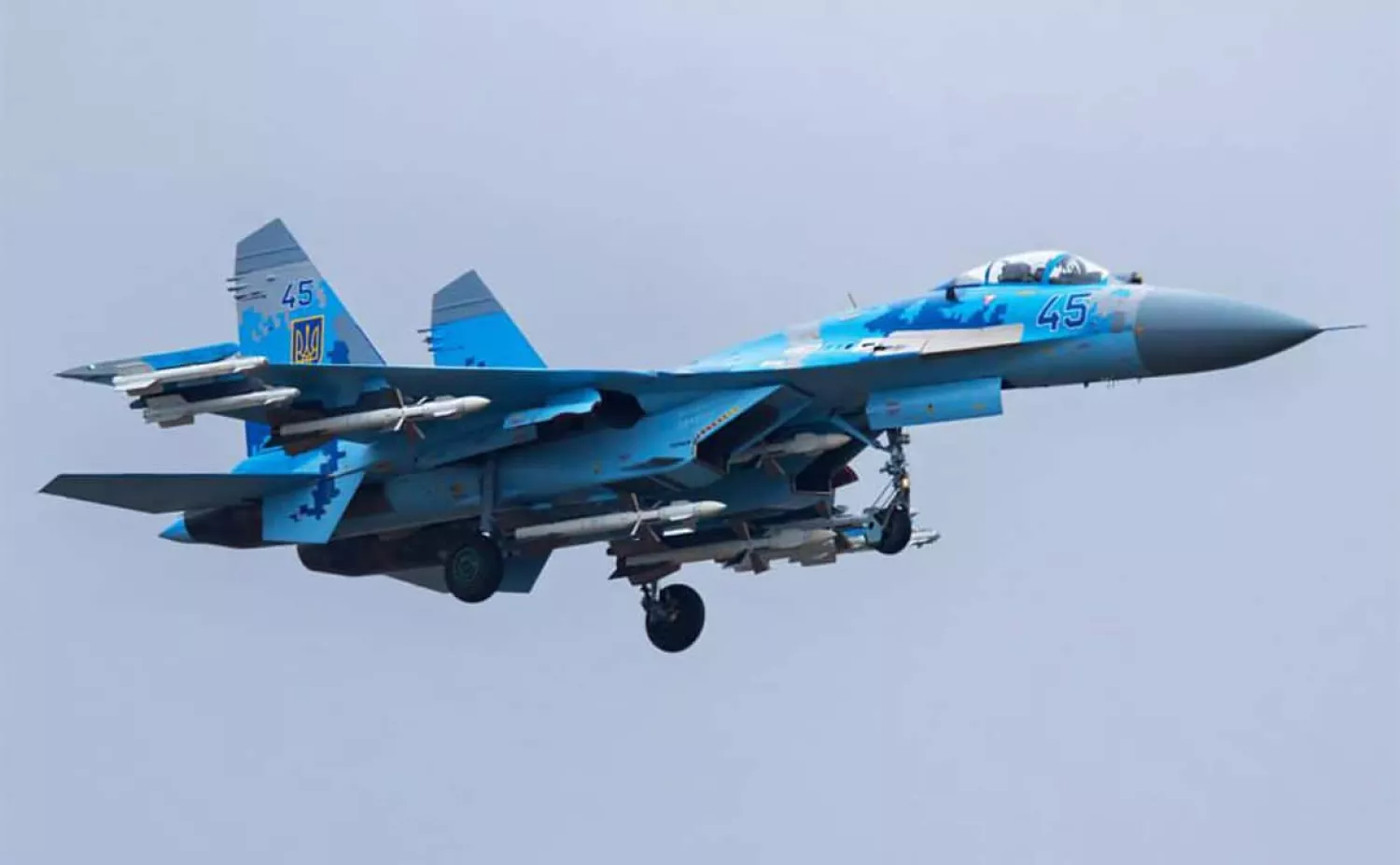 Су-27 Повітряних Сил ЗС України, фото: Міністерство оборони України