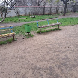Стан майданчика на проспекті Центральному, 142а. Фото: Facebook/ «Contact Center при Миколаївській міській раді»