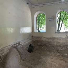 Підземний хід в ліцеї імені Аркаса. Фото: Євген Гомонюк