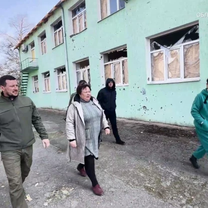 На Херсонщині відновлюють садок. Скриншот з відео