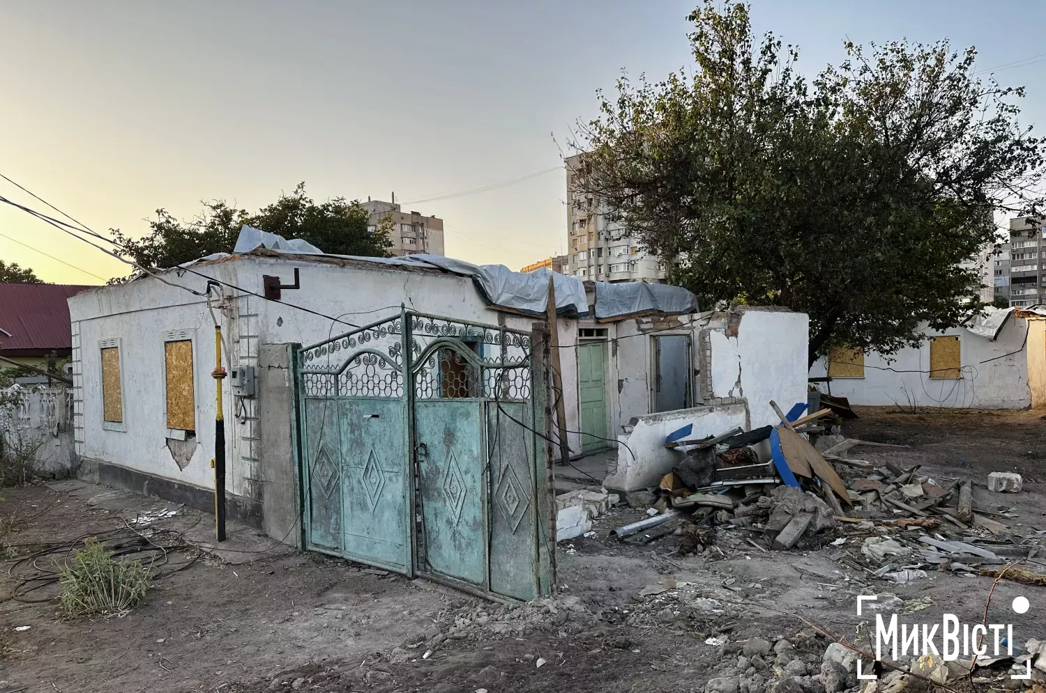 Обстріл Миколаївщини. Архівне фото «НикВести»