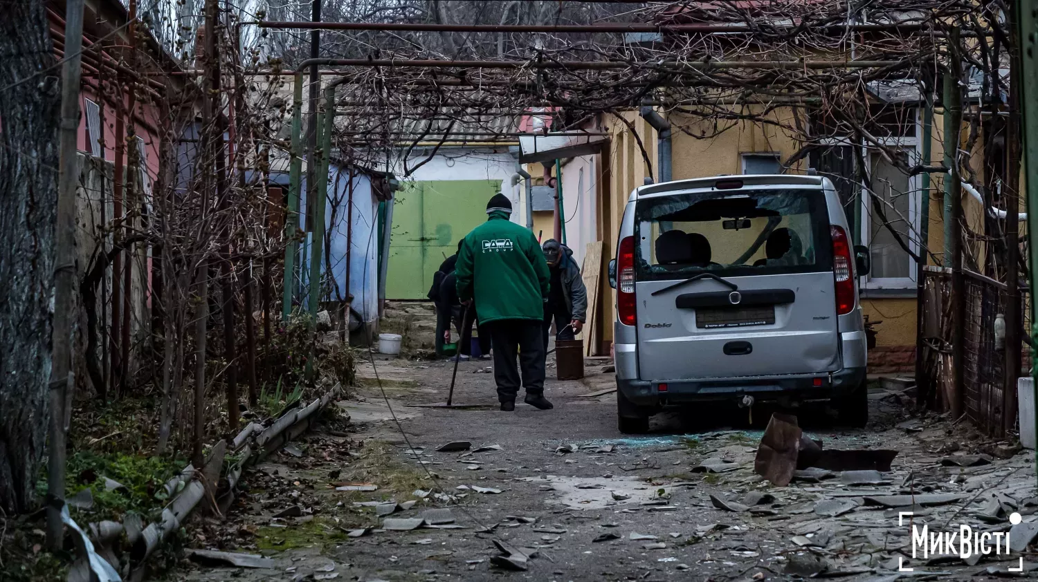 Наслідки обстрілу Миколаївщини. Фото: «НикВести», для ілюстрації