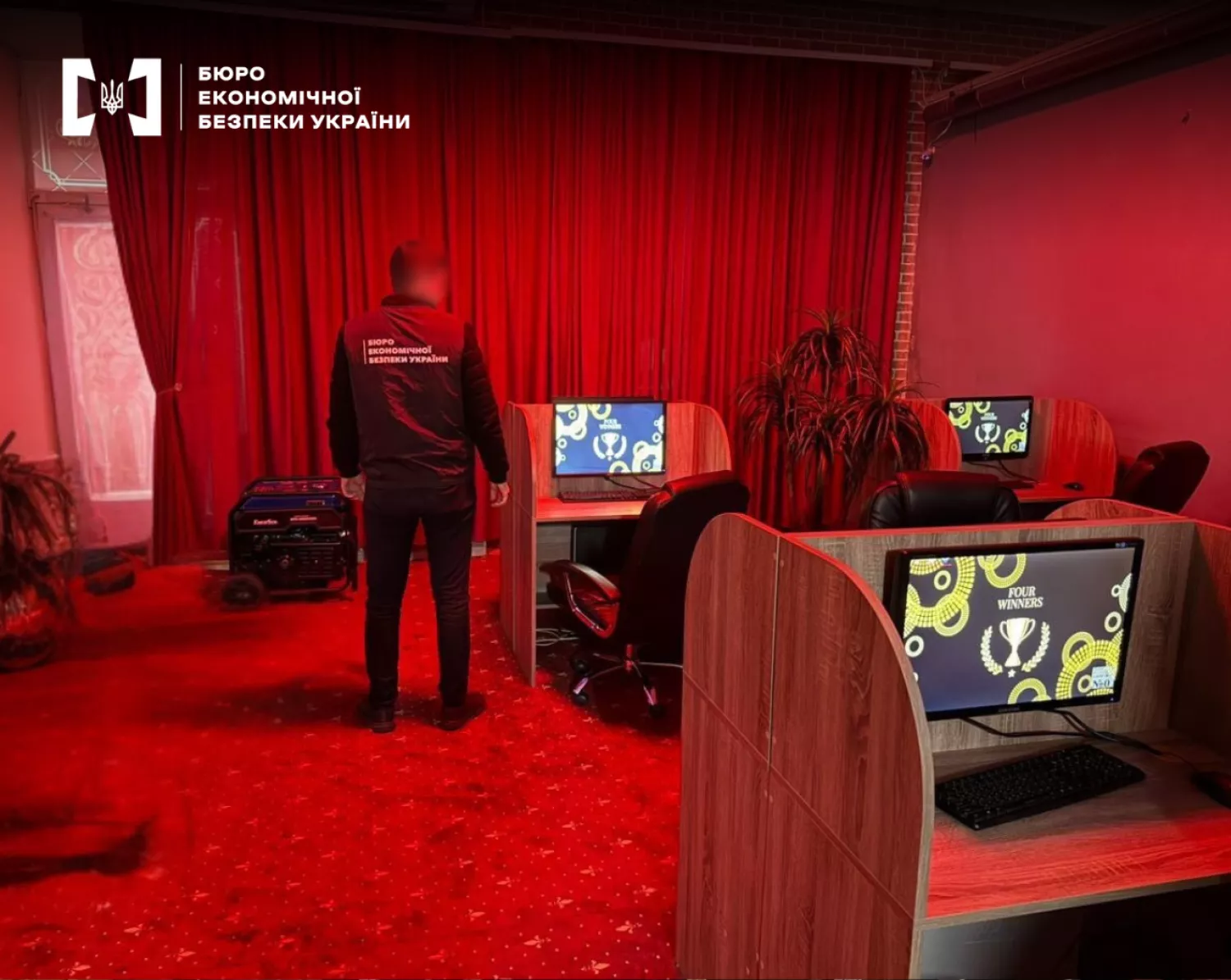 БЕБ припинило діяльність 5 гральних закладів в Одесі. Фото: БЕБ