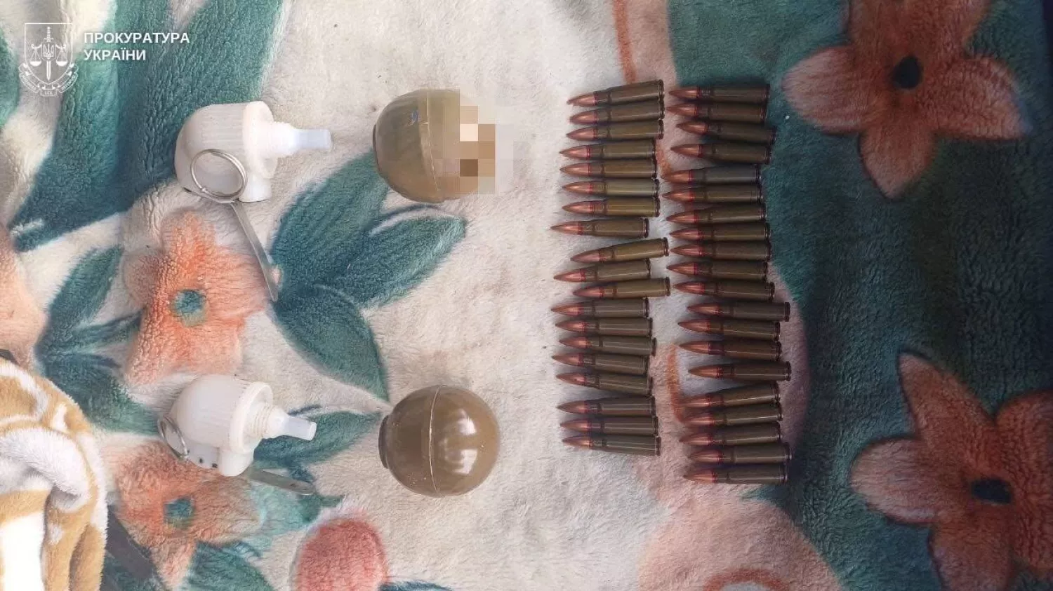 У Миколаєві чоловіка підозрюють у продажі гранат та патронів . Фото: Миколаївська обласна прокуратура