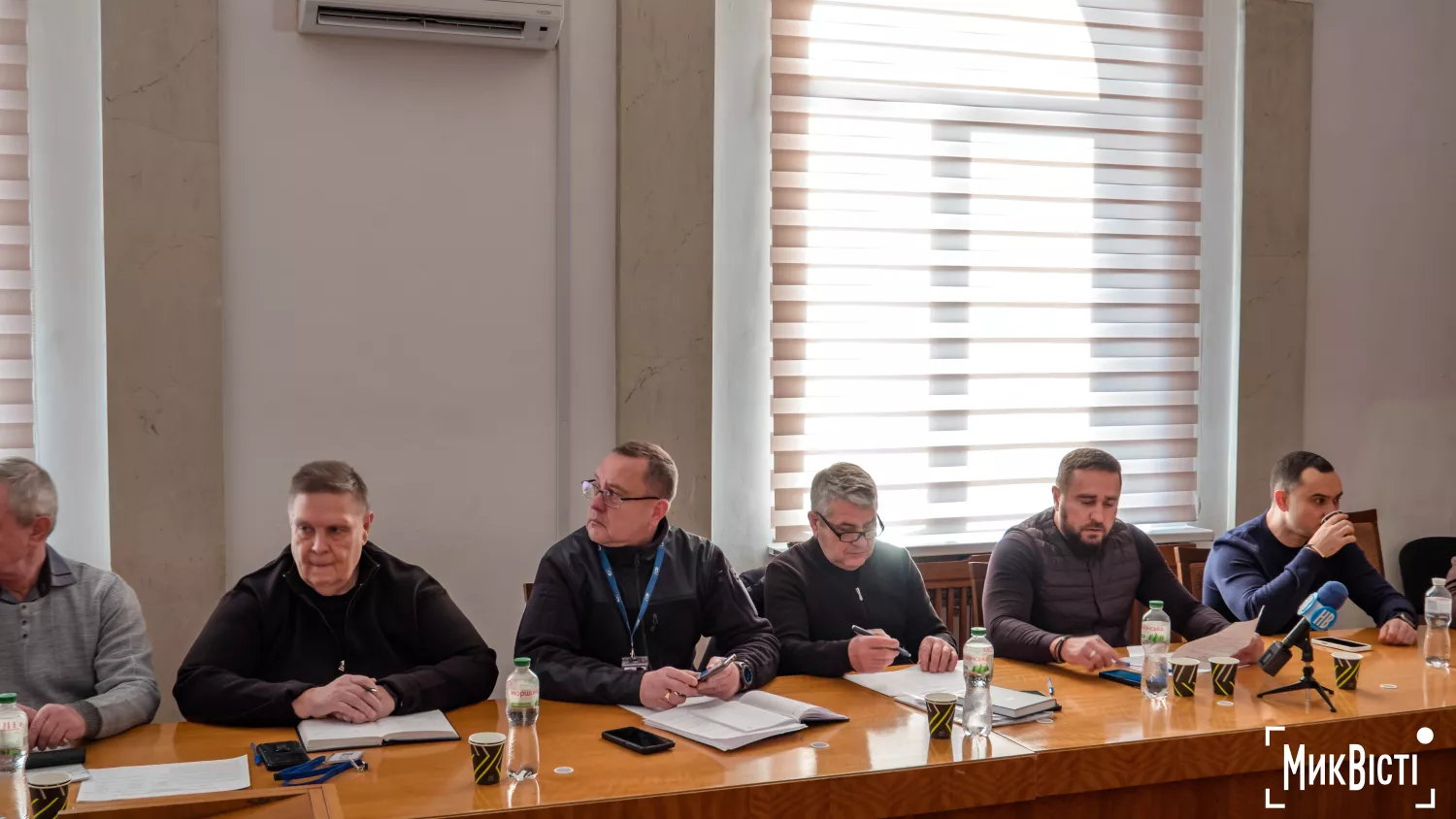 Перше з початку війни відкрите засідання апаратної наради Миколаївської міської ради. Фото: НикВести