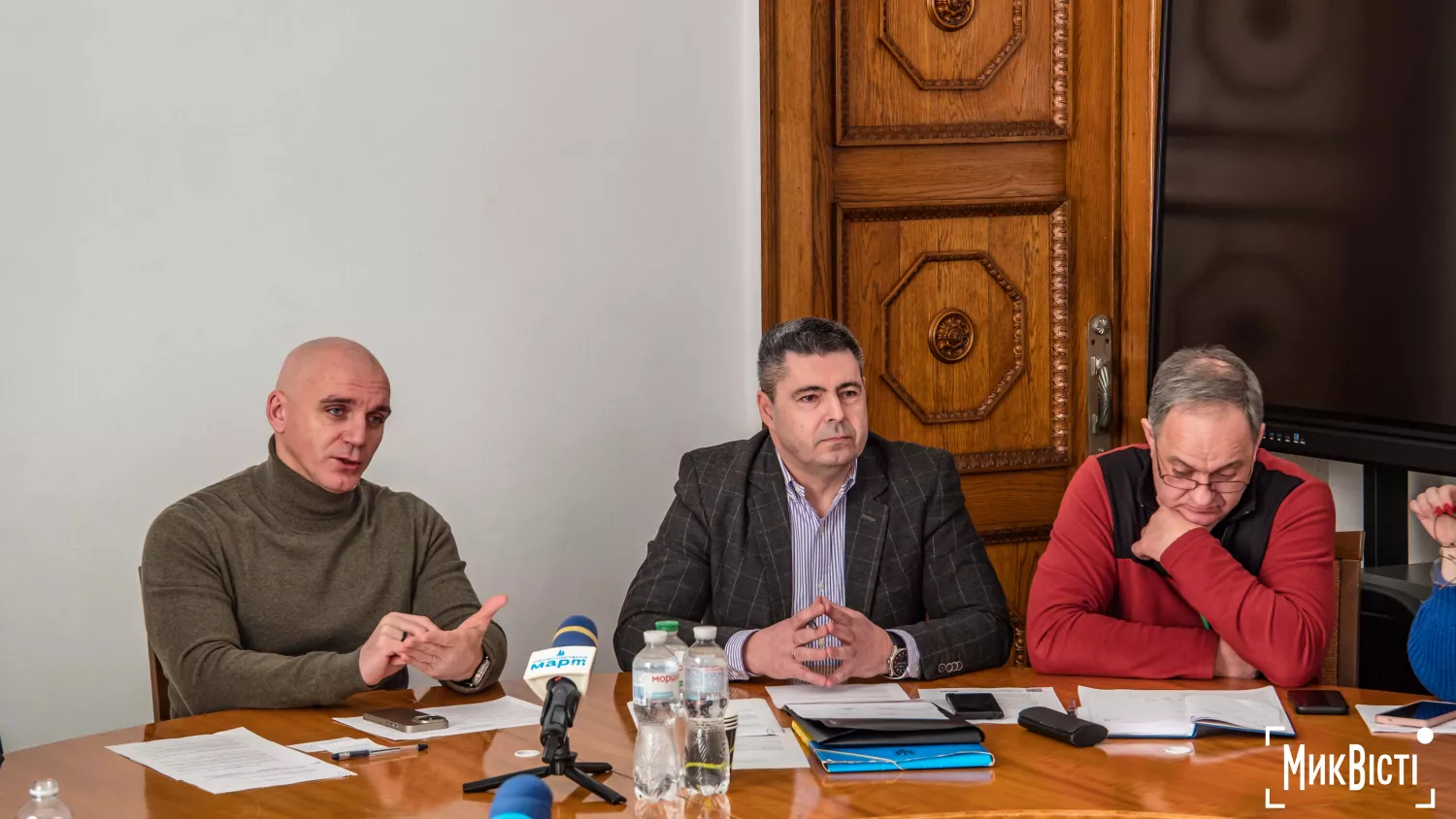 Перше з початку війни відкрите засідання апаратної наради Миколаївської міської ради. Фото: НикВести