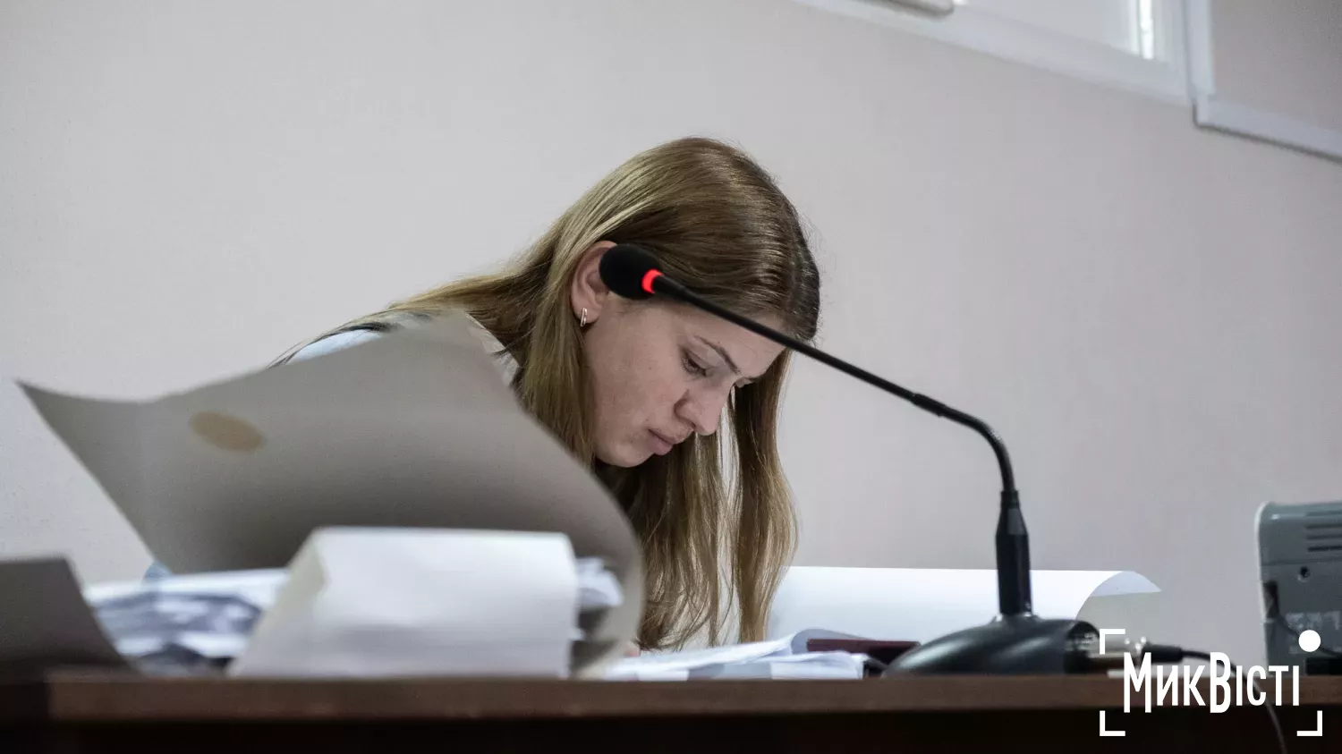 Сторона обвинувачення, прокурор Діна Менчинська. Фото: НикВести