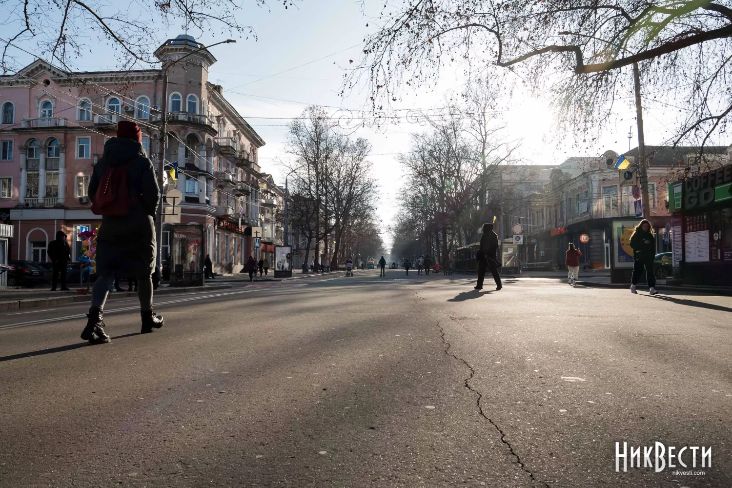 Вулиця Соборна у Миколаєві. Фото: МикВісті