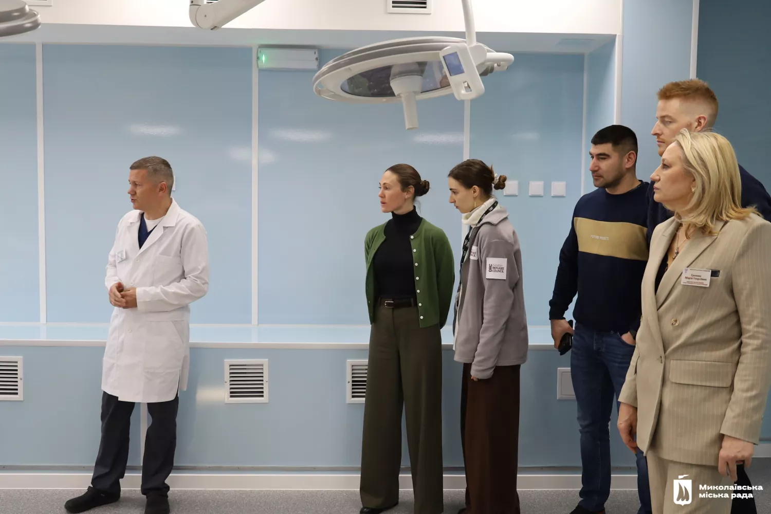 У Миколаєві відкрили оновлене гінекологічне відділення міської лікарні №1 за майже 12 мільйонів гривень. Фото: Миколаївська міська рада