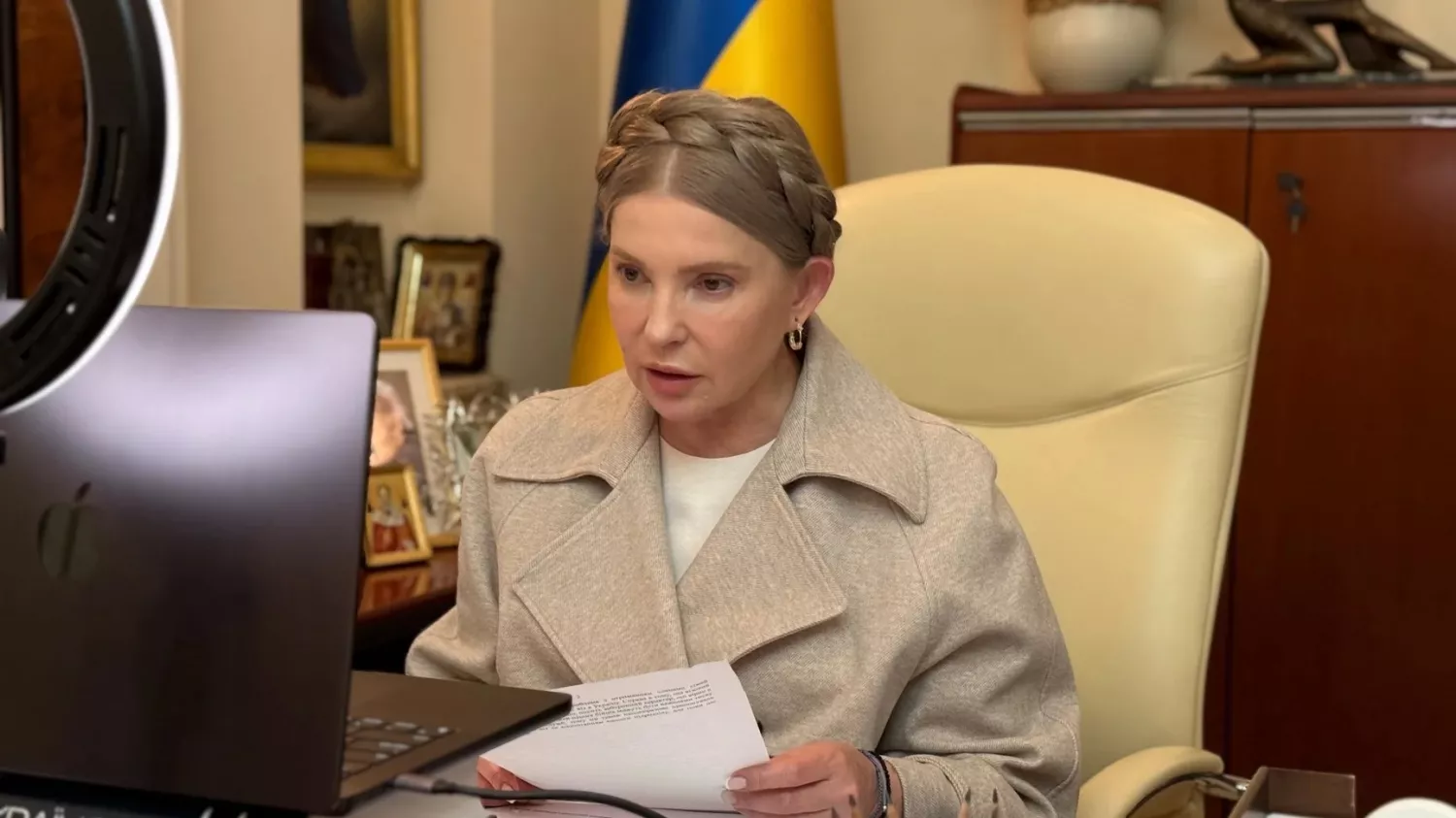 Тимошенко заявила, що не зможе сплатити заставу, бо їй заблокували рахунки. Ілюстративне фото: Facebook / Юлія Тимошенко