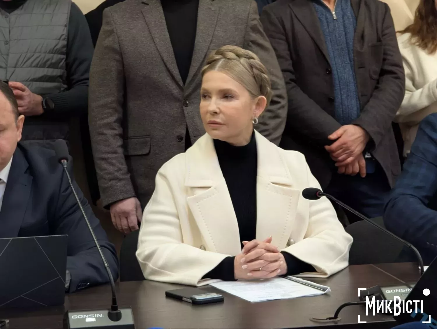 Юлія Тимошенко на засіданні 16 січня. Фото: МикВісті