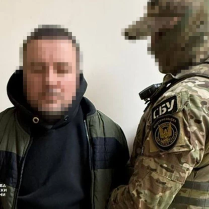 Затримані підозрювані у держзраді. Фото: СБУ