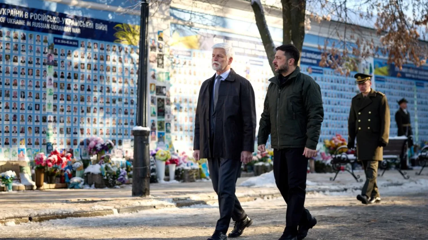 До Києва з візитом приїхав президент Чехії. Фото: Офіс президента