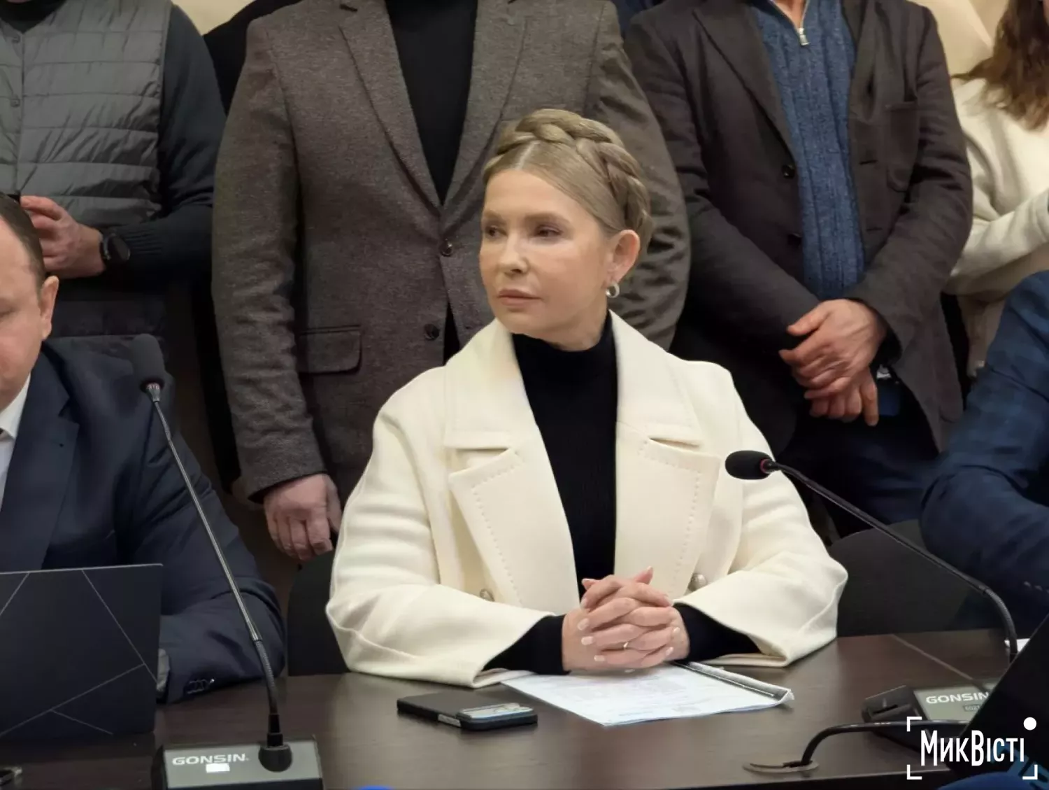 Юлія Тимошенко на засіданні 16 січня. Фото: НикВести