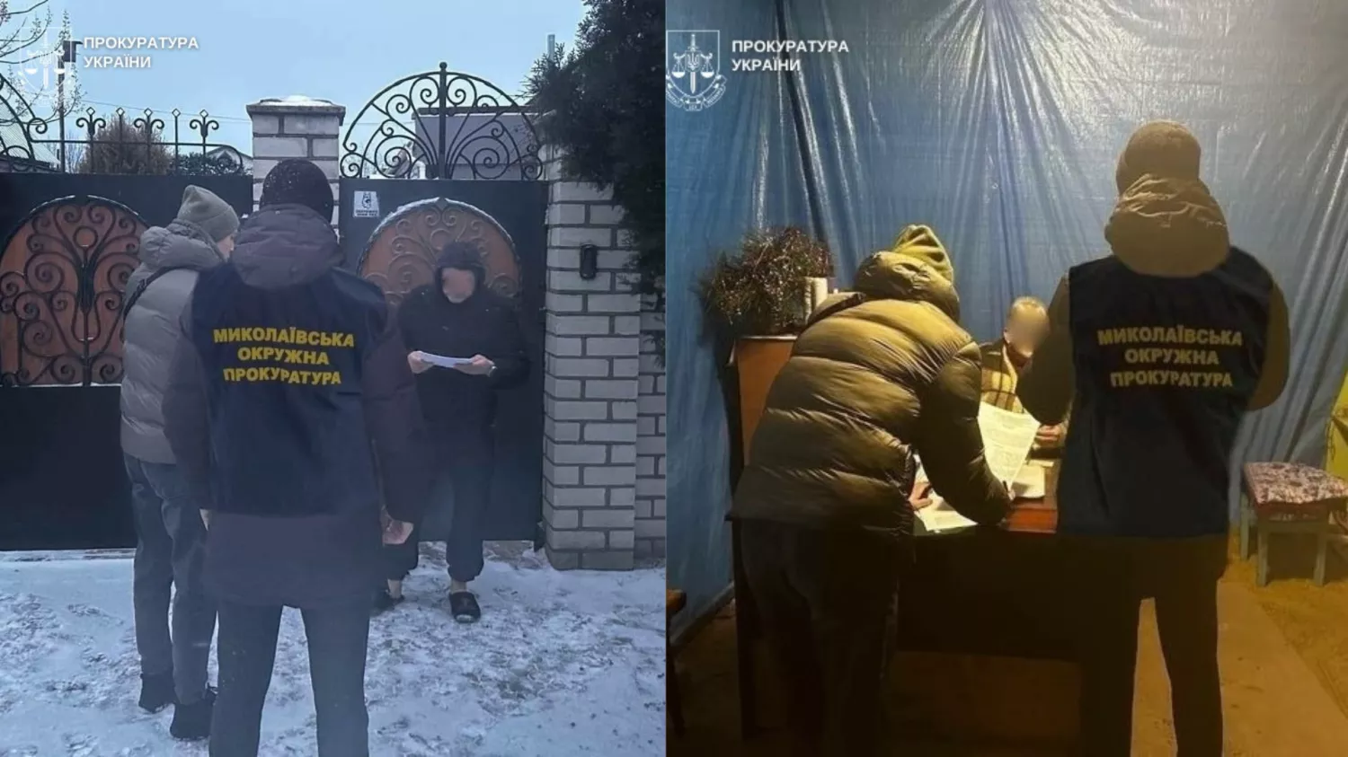 Підрядника та його пособника підозрюють у привласненні ₴425 тисяч під час ремонту лікарні в Очакові. Фото: Миколаївська обласна прокуратура