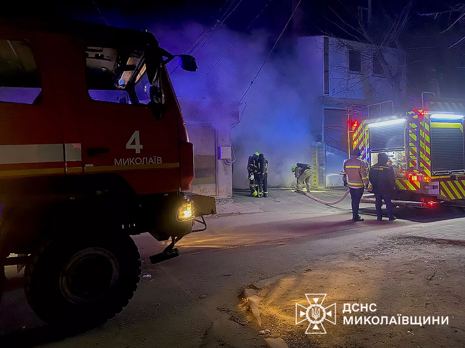 На території Миколаївської області сталося чотири пожежі. Фото: ДСНС