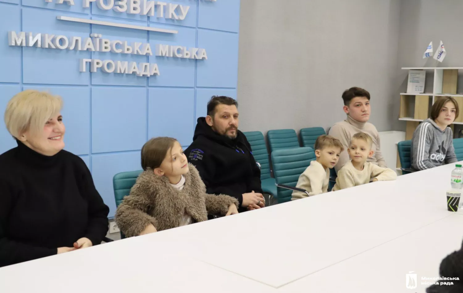 Родина Кіневих. Фото: Миколаївська міська рада