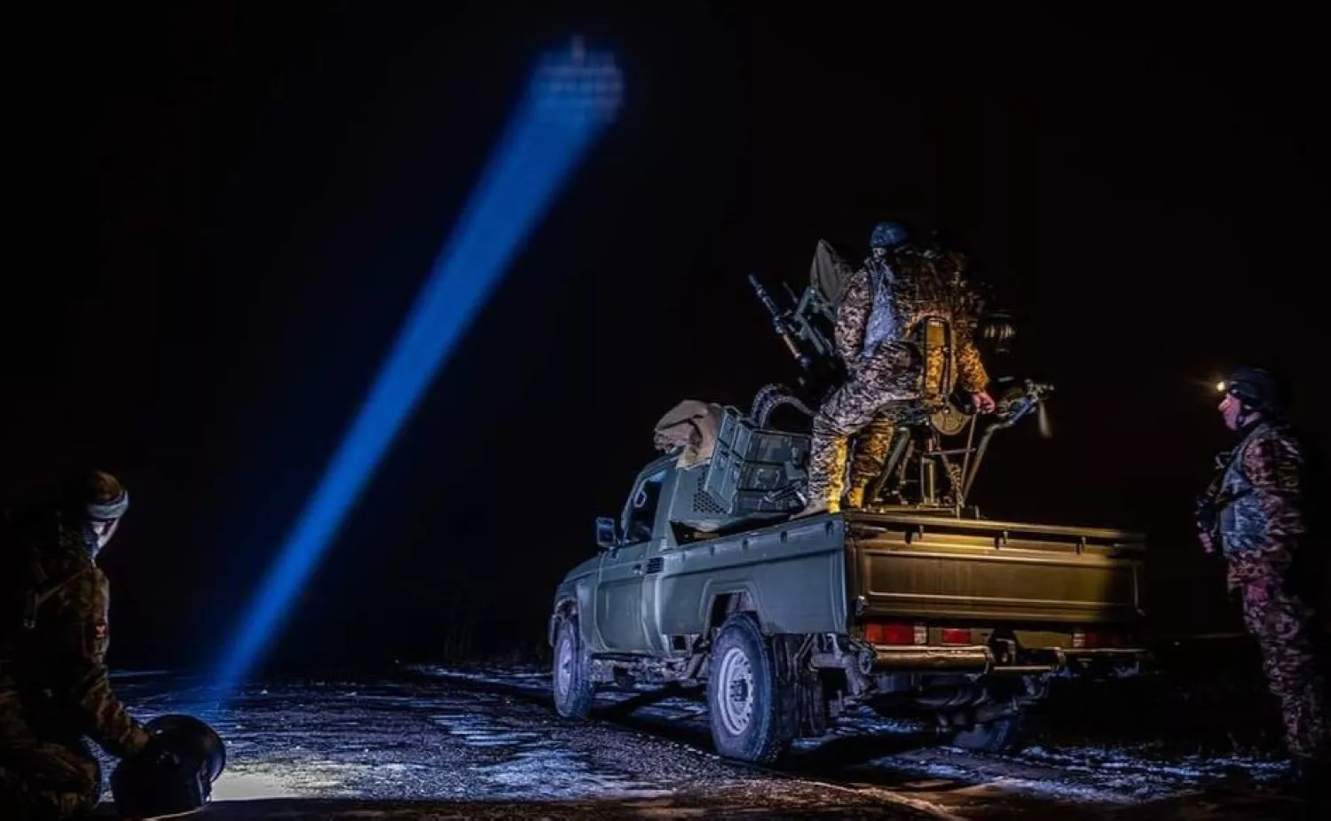 Робота ППО. Фото: Генеральний штаб ЗСУ