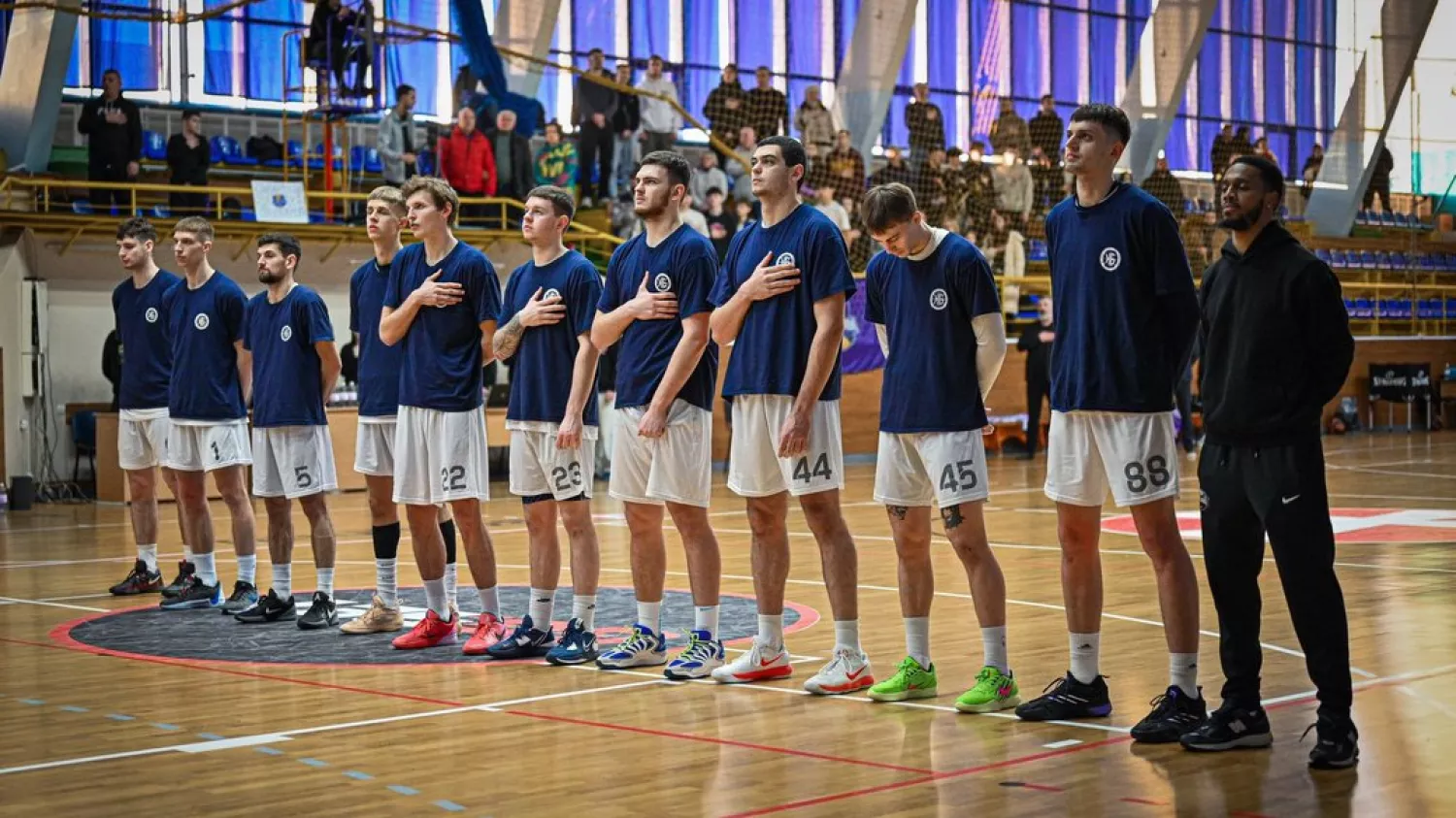 Команда «Ніко-Баскету» у Луцьку. Фото: БК «Ніко-Баскет»