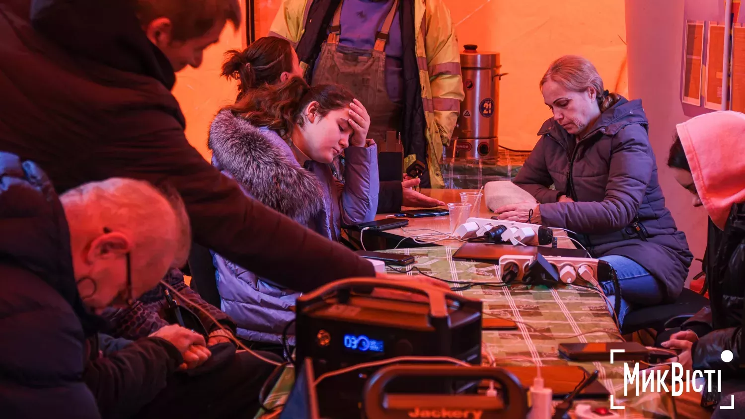 «Пункти незламності» у Миколаєві. Фото: НикВести