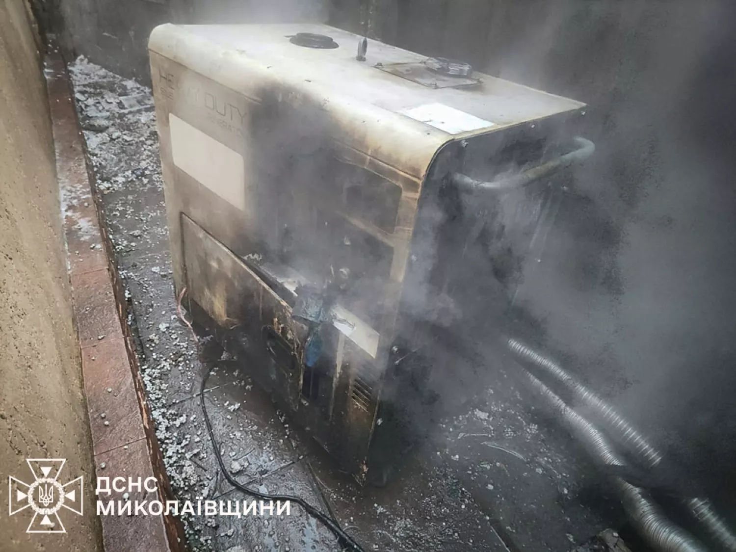 Пожежа на Миколаївщині. Фото: ДСНС