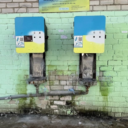 Один з пунктів безоплатної видачі питної води у Миколаєві, 20 січня. Фото: МикВісті