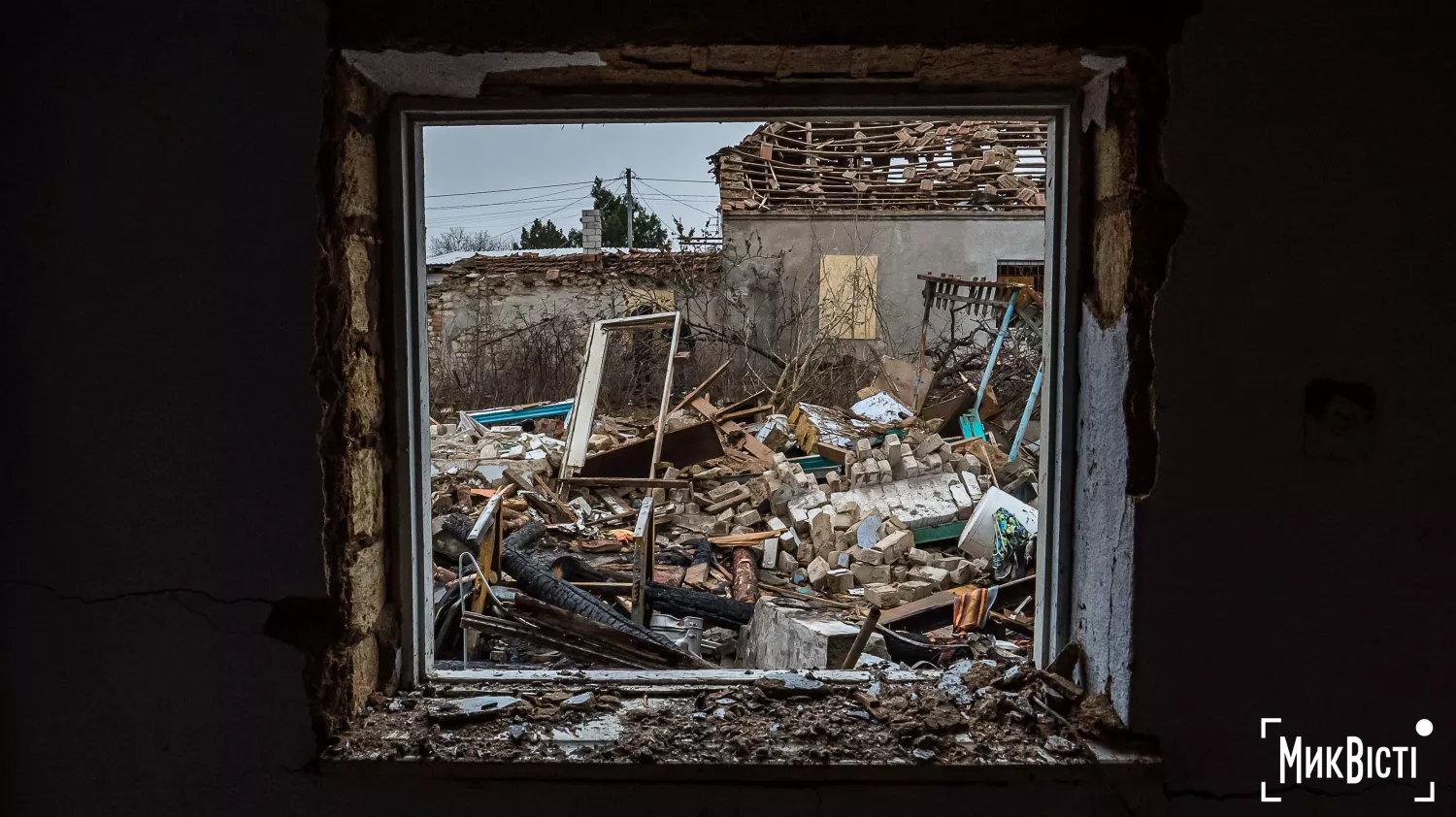 Наслідки обстрілу Миколаївщини. Фото: НикВести, для ілюстрації