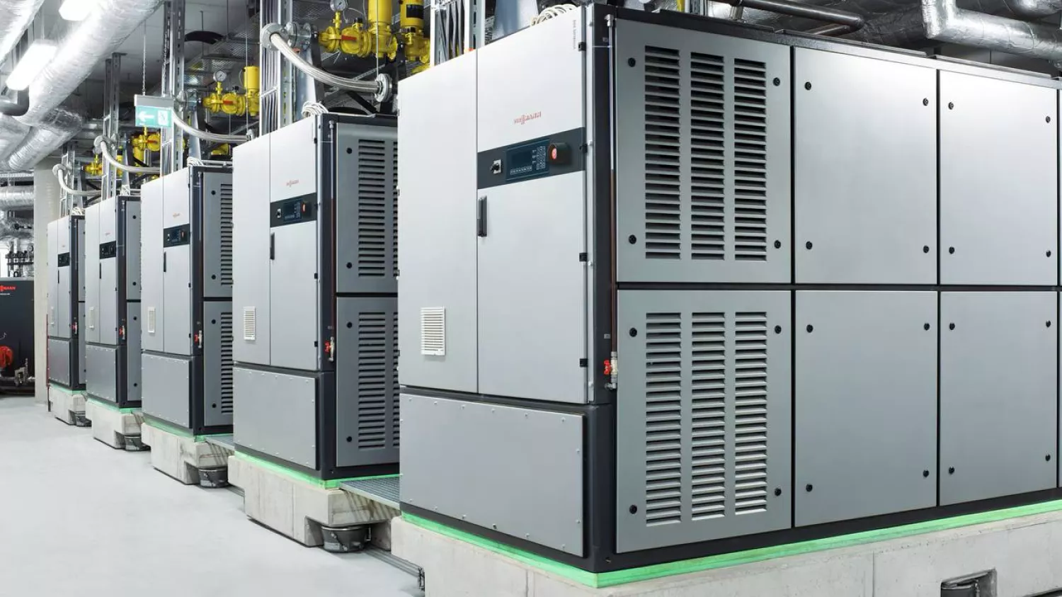 Когенераційна установка для одночасного виробництва теплової й електричної енергії. Фото: viessmann.ua