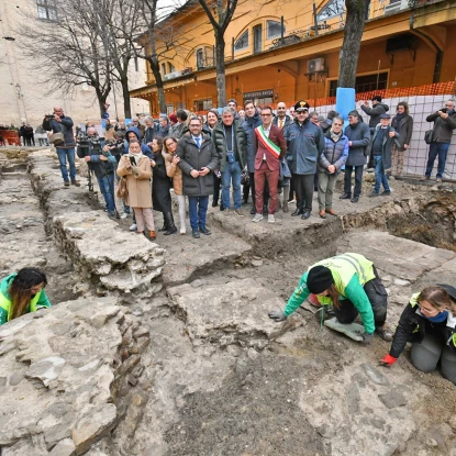 В Італії археологи знайшли базиліку, описану Вітрувієм понад 2 тисячі років тому. Фото: Ministero della cultura