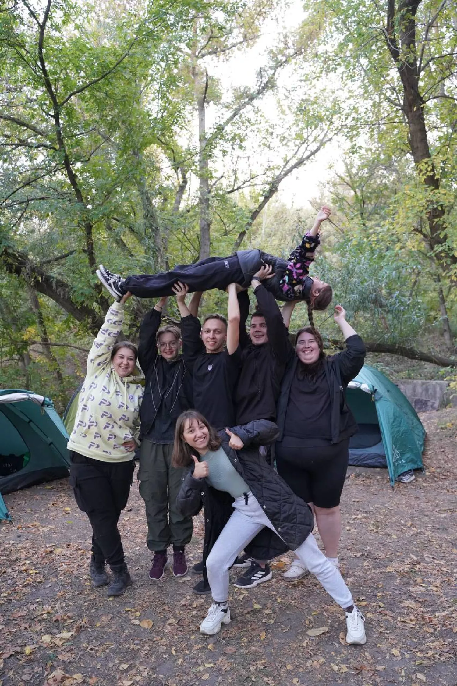 Команда Суспільне Миколаїв під час одного з походів, фото надала Валентина Гурова