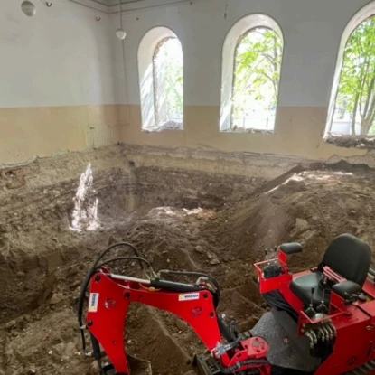 Заглиблення для облаштування укриття. Фото: УКП