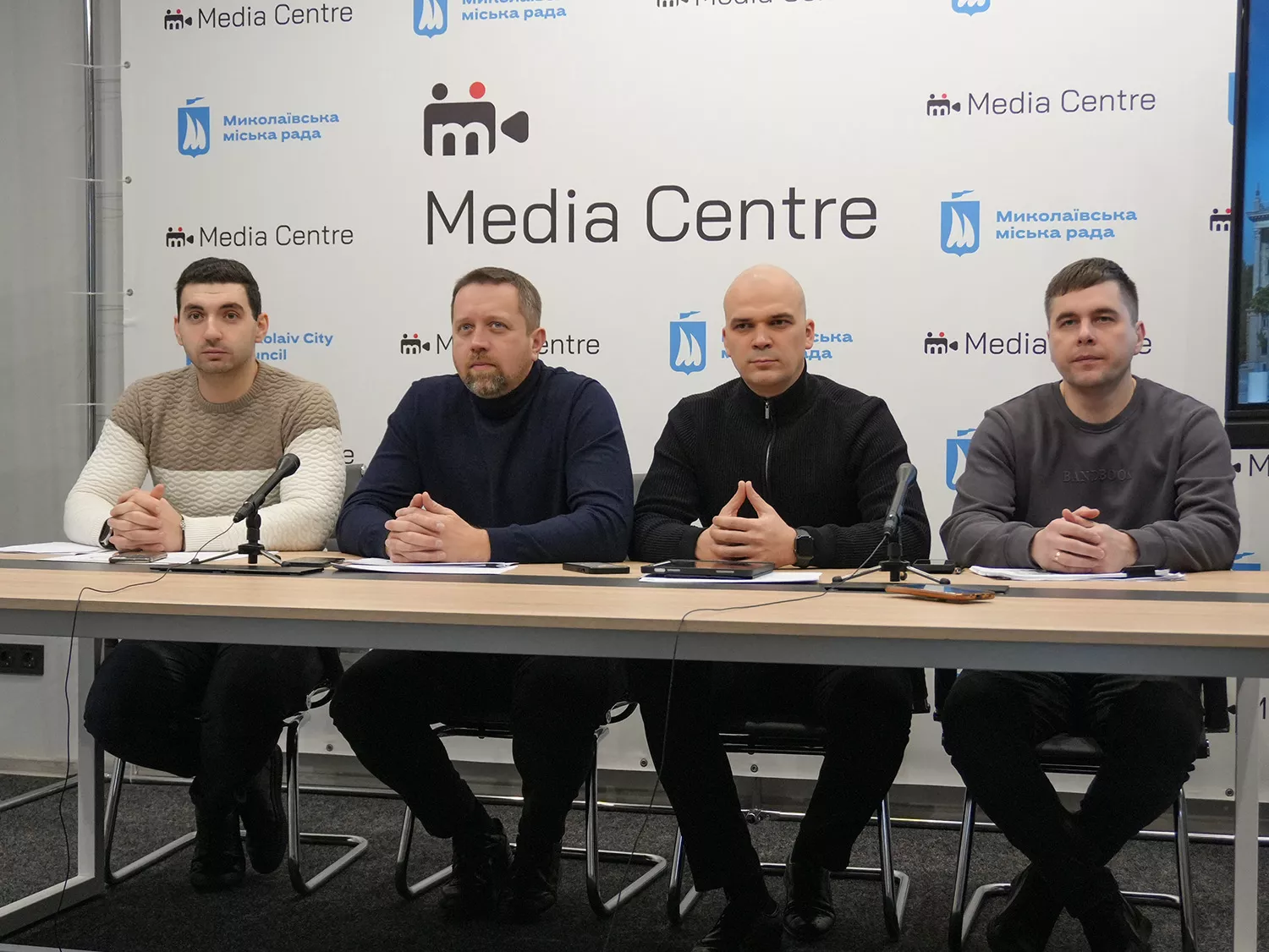 Пресконференція щодо діяльності ДЖКГ та УКП Миколаєва. Фото: НикВести