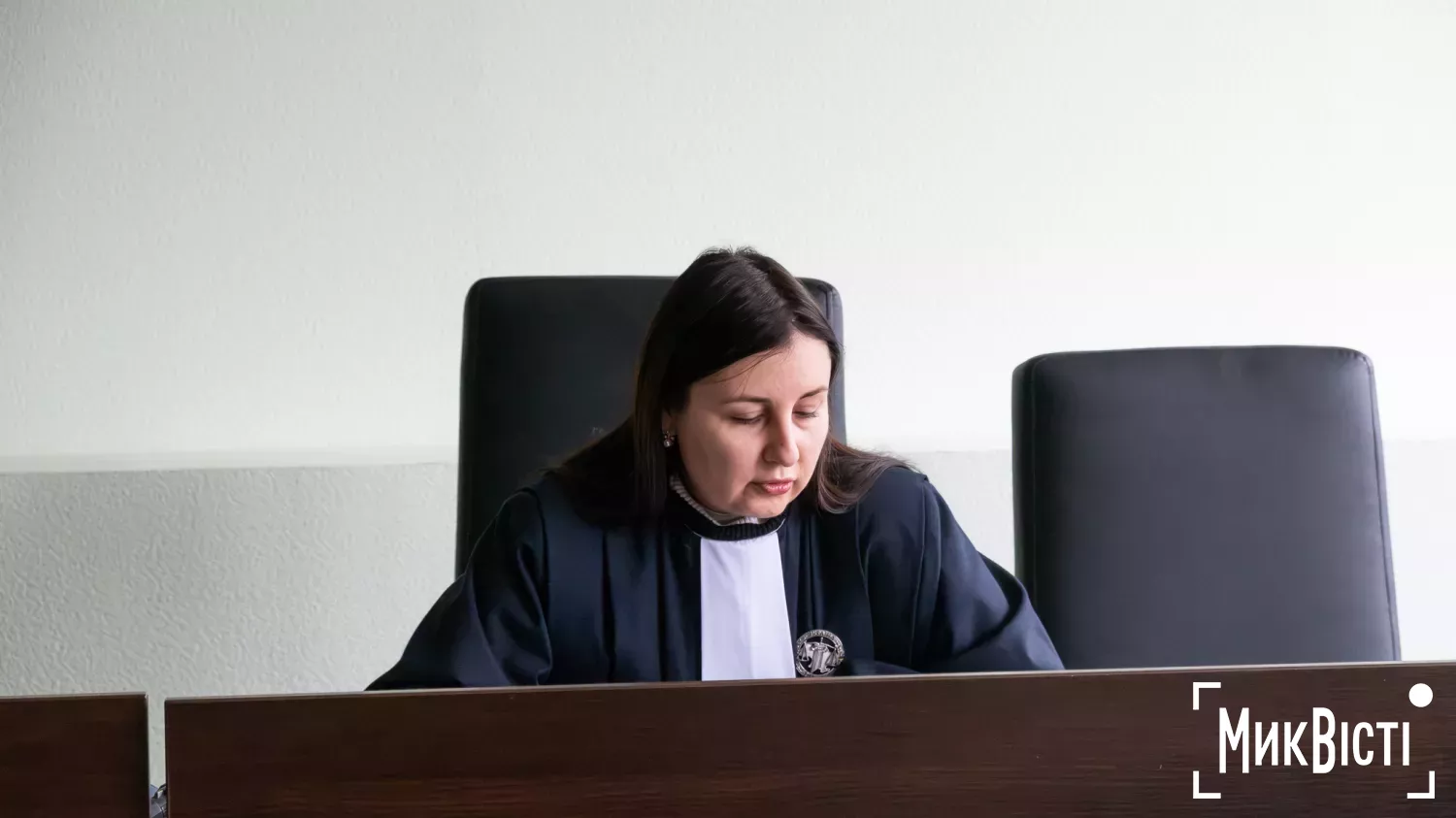 Суддя Інгульського районного суду Катерина Рибіцька. Фото: NikVesti
