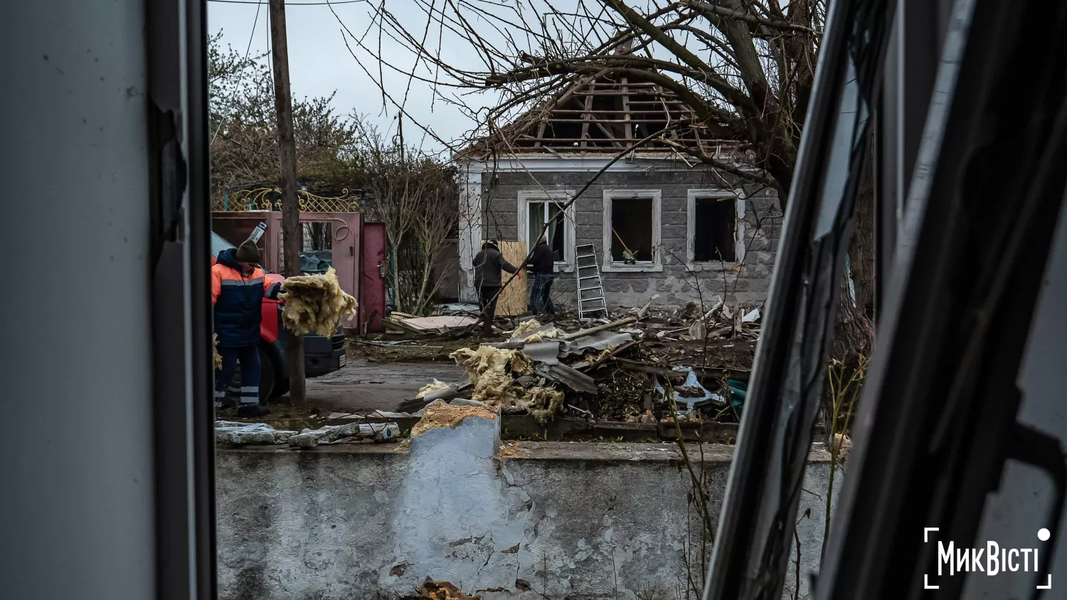 Миколаїв після атаки дронів 5 квітня 2025 року, фото: &laquo;НикВести&raquo;