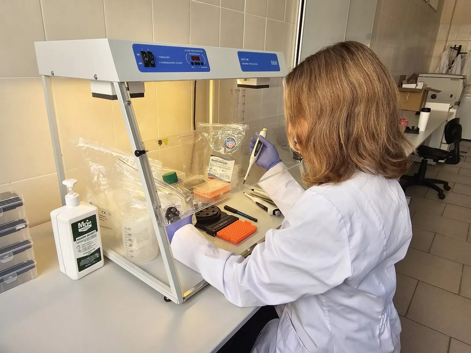 В Україні запрацювала перша лабораторія полярної біології. Фото: НАНЦ