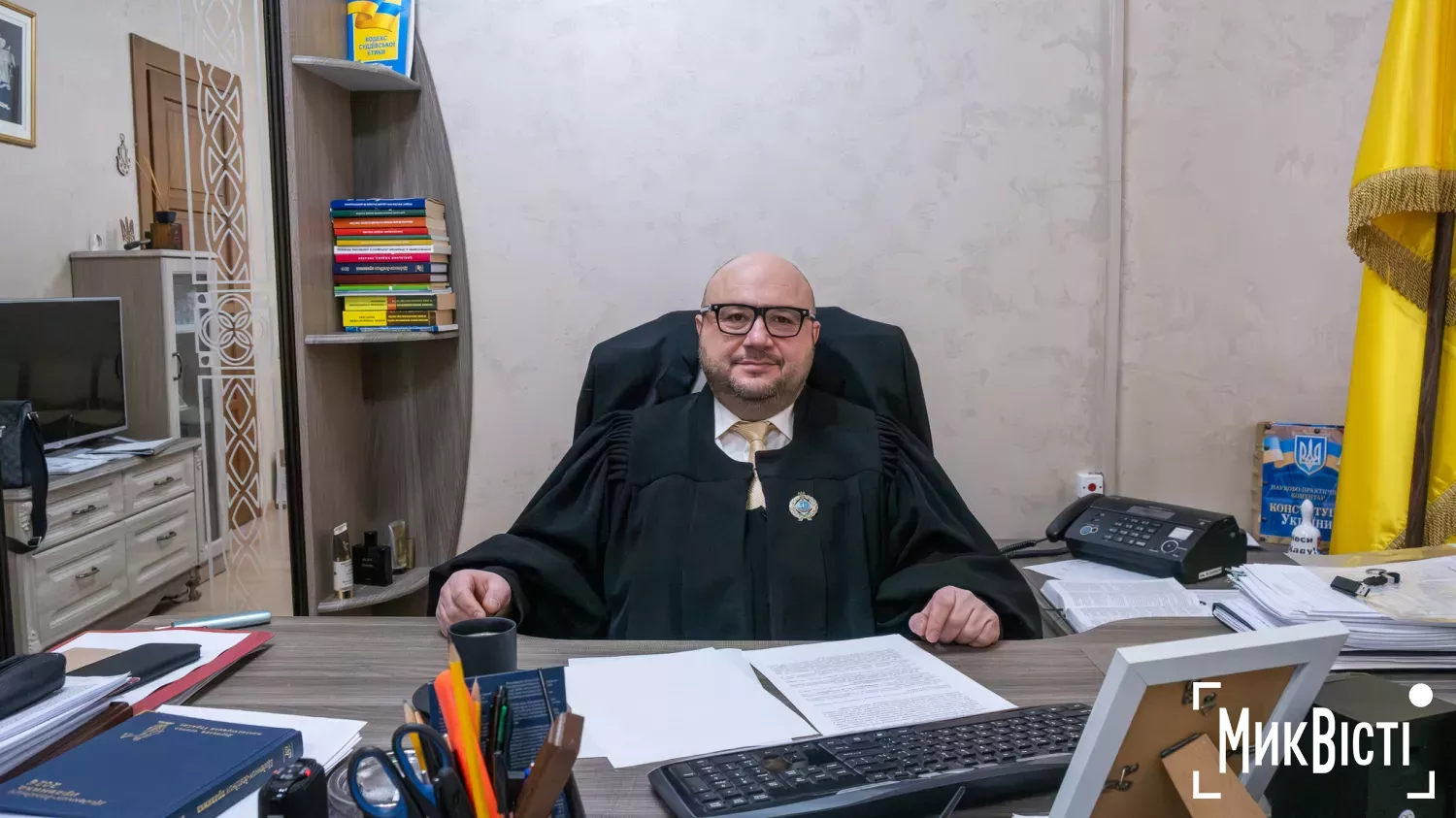 Голова Заводського районного суду Сергій Щербина. Фото: МикВісті