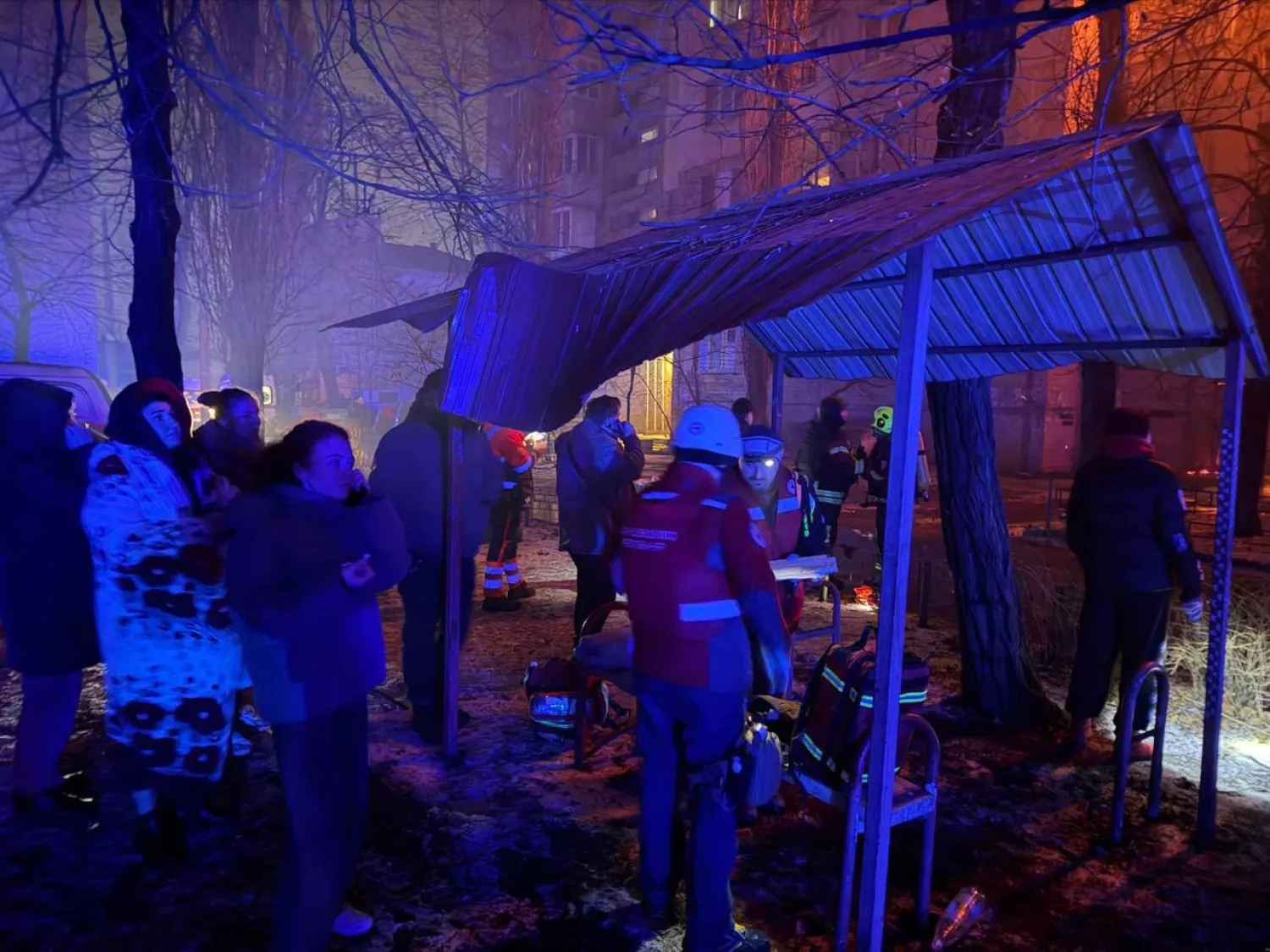 Наслідки обстрілу Одеси 27 січня. Фото: Одеська МВА