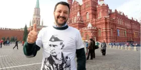 Заступник прем'єр-міністра Італії Маттео Сальвіні. Скрин з відео Partito Democratico