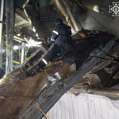 Наслідки обстрілу Одеси 29 січня. Фото: ДСНС