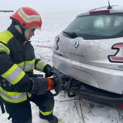 Міський голова Вознесенська потрапив в аварію. Фото: ДСНС
